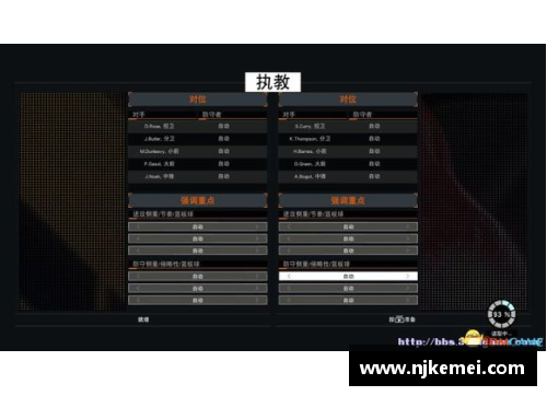 NBA规则下的战术进攻与防守策略分析